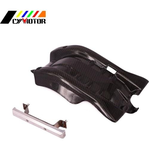 Motorcycle Carbon Fiber Engine Bottom Underside Protective Cover HUSQVARNA TX125 TX150 TX250 TX300 TX 125 150 250 300 2017 2018