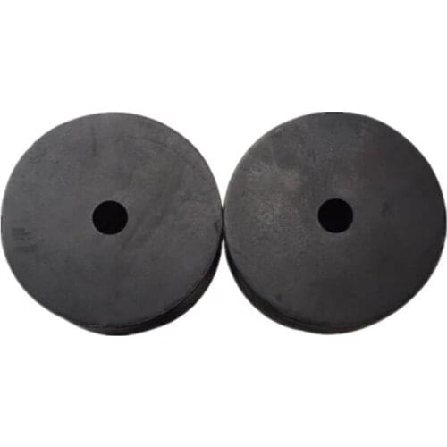 1pcs 6mm-20mm ID rubber washer cushion round foot gasket coil anti-shock small round black 8mm-50mm thickness