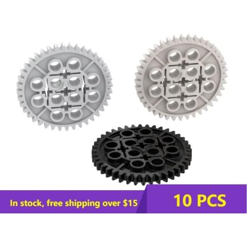 10PCS MOC Bricks Compatible 3649 34432 For Building Blocks Parts Classic Brand Kids DIY Educational high-tech Parts Toys