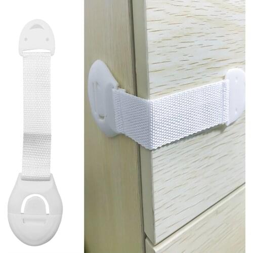 10pcs/lot Home Door Drawer Cabinet Refrigerators Safety Locks Baby Kids Safety Care Lock