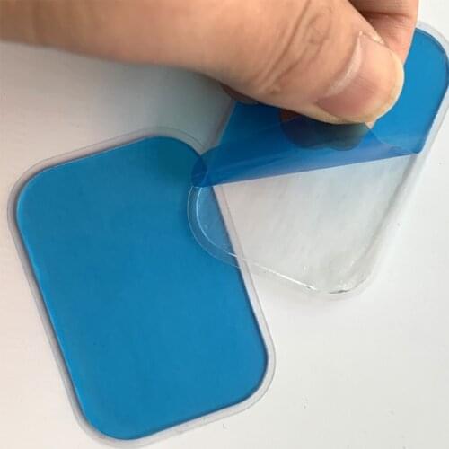 2pcs Gel Stickers Patch Pads Hydrogel Mat for Abdominal Muscles Training Sticker Patch Abdominal Stimulator Replacement Pads