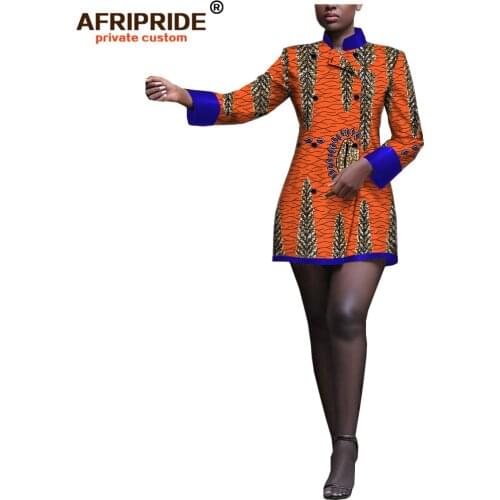 Модные платья-рубашки AFRIPRIDE China At AliExpress