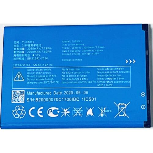 TLi020F1 For Alcatel One Touch Pixi 4 5.0 5010D 5010E 5010X 5010G 5010S 5010U 5041D 5045A 5045D 5045G 5045J 5045X 5045T Battery