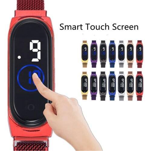 Relogio masculino New Fashion Digital Sport LED Women Mens Watches Kids Watch Digital Clock LED Watch For Men Women Mi 3 Mi 4