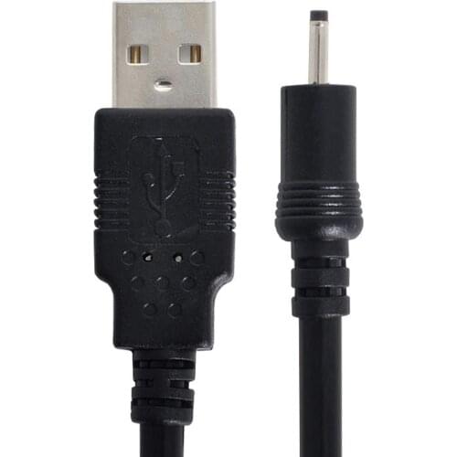 Chenyang 18AWG 0.75mm*2 USB 2.0 A Type Male to DC 2.50mm 2.35mm 0.7mm Power Plug 5V Cable 100cm