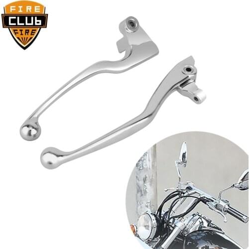 Chrome Motorcycle Skull Brake Clutch Levers Shifter Lever For Yamaha VStar Drag Star XVS 400/650 XVS 1100 1999-2009 96/16