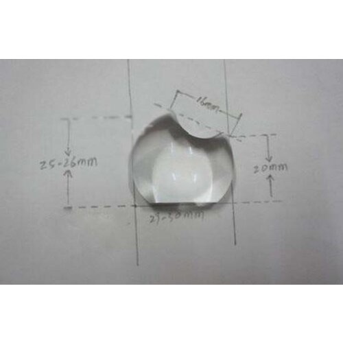 Projector plastic glass condenser lens optical mirror convex lens for benq MP626 MP727 MP724 projector