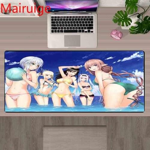 Mairuige Animation Mouse Pad Sexy Ass Girl Anime Large Gamer Miku Mouse Pad Mousepad Cherry Blossom Keyboard Pad Desk Mat