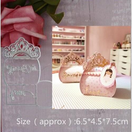 Metal Cutting Dies for Embossing creative BOX DIY Scrapbooking Cards Paper Crafts Stencil New Dies 6.5*4.5*7.5cm