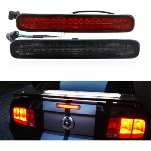OEM Fits For Ford S197 Mustang 2005 2006 2007 2008 2009 Led Third 3rd Brake Center Light Lamp Smoke Red Lens Car-Styling