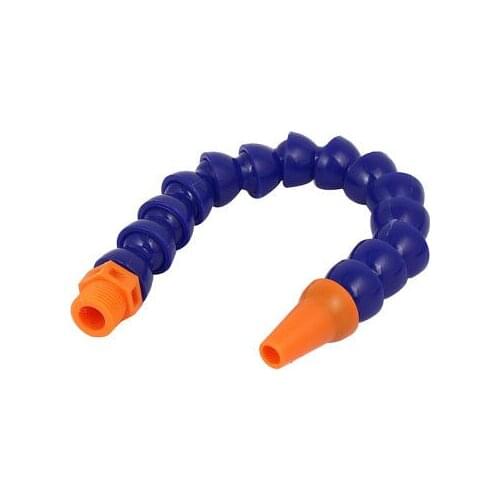 1/2BSP Thread Plastic Round Spout Adjustable Flexible Water Oil Coolant Pipe 40cm Long