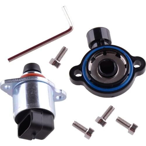 Car Throttle Position Sensor TPS & Idle Air Control IAC Set Fit For LS1 LS2 LS3 LS6 LS7 LSX GM Holden 4 bolt intake manifold