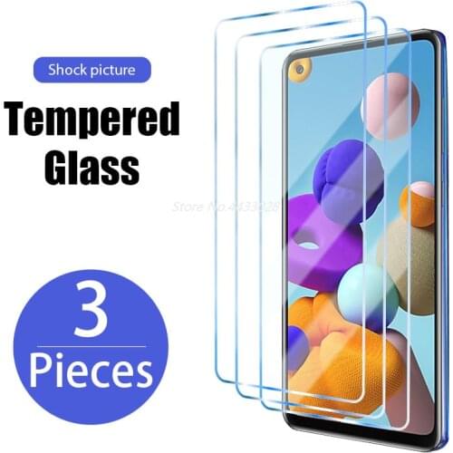 3pcs Screen Protector for Samsung Galaxy S21 S20 Ultra FE S10 Plus Lite 5G S7 S6 Edge Tempered Glass S10e S5 S4 Protective Film