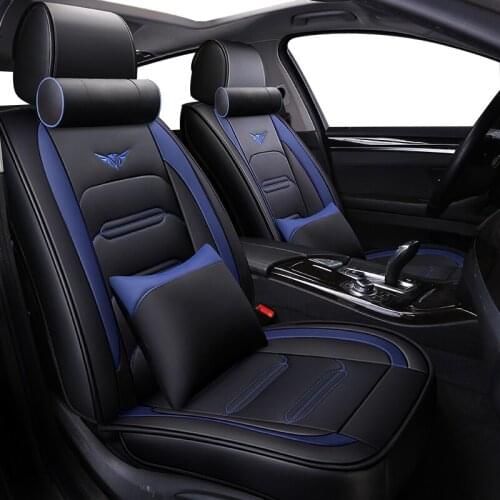 ZHOUSHENGLEE Full Coverage Eco-leather car seat covers for isuzu d-max faw R7 v5 CX65 A50 D60 N5 A70 N7 S80 2015 car Accessories