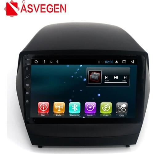 9'' Android 7.1 For Hyundai TUCSON IX35 2009-2013 Quad Core 2 Din Car DVD Player Auto Radio GPS Navigation Multimedia