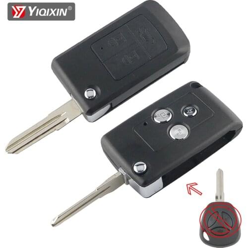 YIQIXIN Modified Key Case For Lada Priora Kalina Niva Vaz Granta Samara 2108 Xray Remote Car Key Shell Cover Folding 3 Button