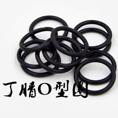 5pcs Black NBR Oil and abrasion resistant WD 2.65mm Ding Qing rubber O-ring Seal ring Small circle inside diameter 155mm-197mm