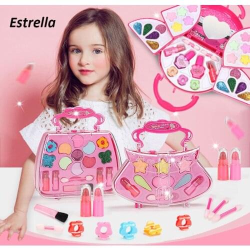Kids Makeup Set Children Cosmetics Toys Make up set Girls Makeup Toys Set For Kids Pretend Play Makeup Dress Up Princess Toys