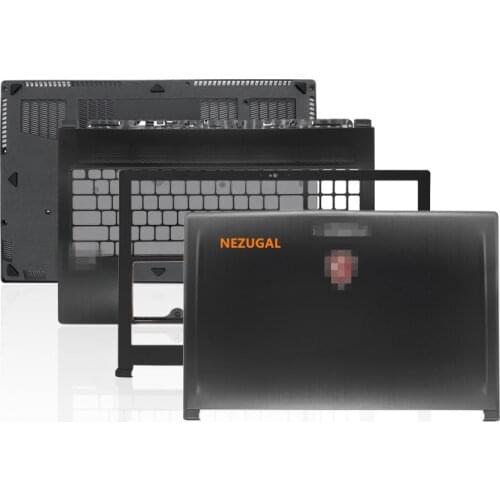 For MSI GS63 GS63VR LCD Back Cover Bezel Palmrest Bottom Base Case MS-16K3 16K2 16K1 Keyboard 3076K2A215 3076K1B213 Hinges cover
