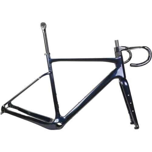Chameleon 1544 carbon gravel bike bicycle frame 700*45C gravel bicycle frameset cycle frame disc brake road bike frame in stock