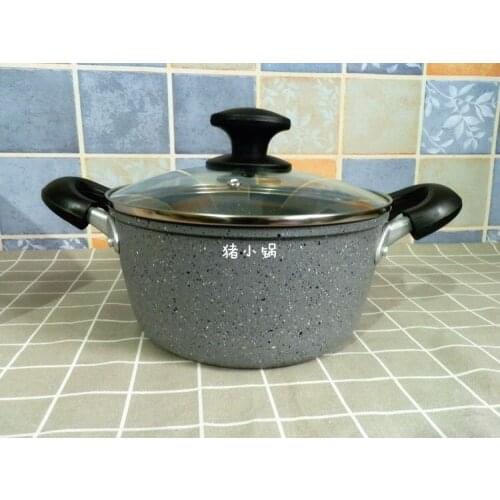2021 Cookware Pot and Pan Set 6 Piece Cooker Lid with Granite Coating Accessory Kitchen Made in Turkey Fireproof Non-Stick
