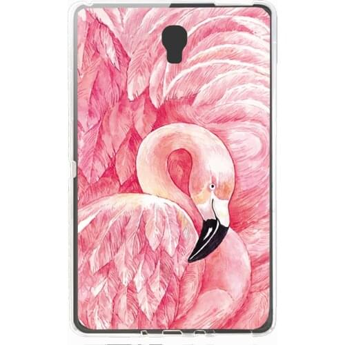 Soft TPU case for Samsung Galaxy Tab S 8.4 SM-T700 SM-T705 painted transparent tablet back cover