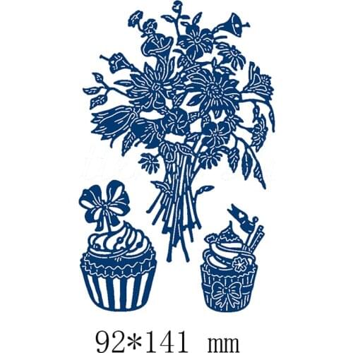 Bunch of Flower cutting dies DIY Scrapbooking Photo Album Embossing For Gift Card Making supplies Handcraft 2019