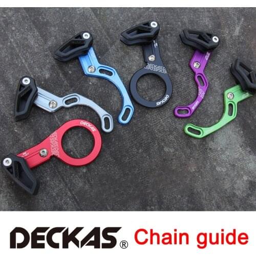 DECKAS Bike Chain guide MTB Bicycle chain guide 1X System ISCG 03 ISCG 05 BB mount CNC Single Speed Wide Narrow Gear Chain Guide