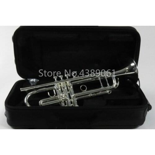 New Jupiter JTR1110R Bb Tune Trumpet High Quality Brass Silver Plated Surface Musical Instrument Trumpet With Case Accessories