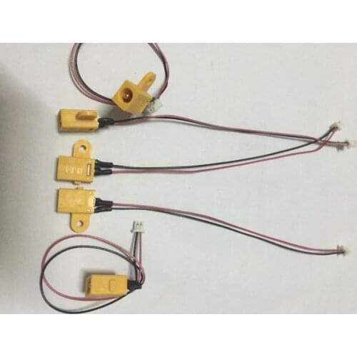 Original New 100% DCW-0087-3 DC power socket 2-wire plug with terminal connector gold-plated core cord length 11.5CM