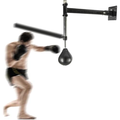 Adjustable Wall Mounted Boxing Spinning Bar Rapid Reflex Boxing bar Boxing Target Fitness Training Punching Spinning Spar Bar