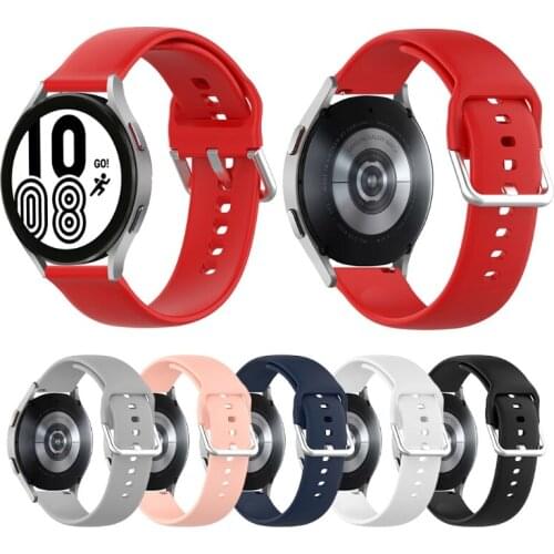 For Samsung Galaxy Watch4 classic 46mm 42mm Replacement Wristbands For -Galaxy Watch 4 44mm 40mm Curved end Band