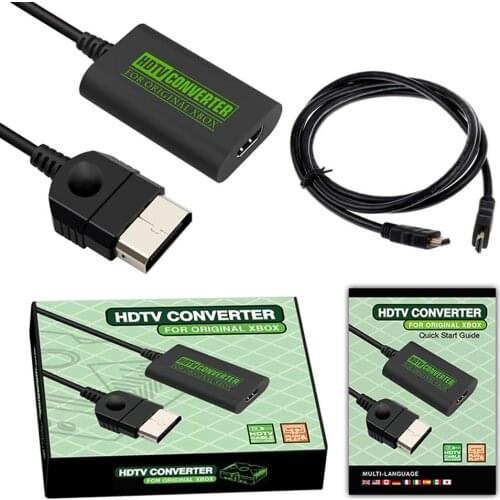 Retro Game Player HDMI-compatible Converter Digital Video Audio Adapter For XBOX 480P 720P 1080i For HDTV Projector Monitor