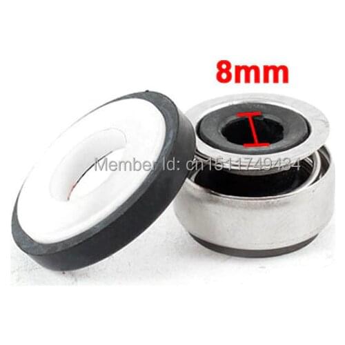 Rubber Bellows Ceramic Rotary Ring Mechanical Seal 8mm Internal Dia 5pcs