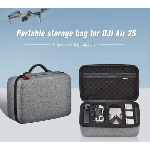 DJI Air 2S Storage Bag Portable Carring Case Nylon Bag Anti-Shock Shock-Absorbing Portable Storage Bag for DJI Mavic Air 2S