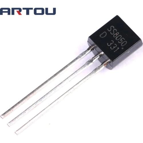 20PCS SS8050D S8050 8050 TO-92 NPN Transistor
