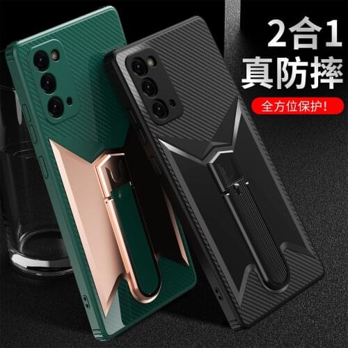 Armor Shockproof Phone Cases For Samsung Galaxy Note 20 Ultra Stand Holder Phone Cover For Samsung Galaxy Note 20 Ultra
