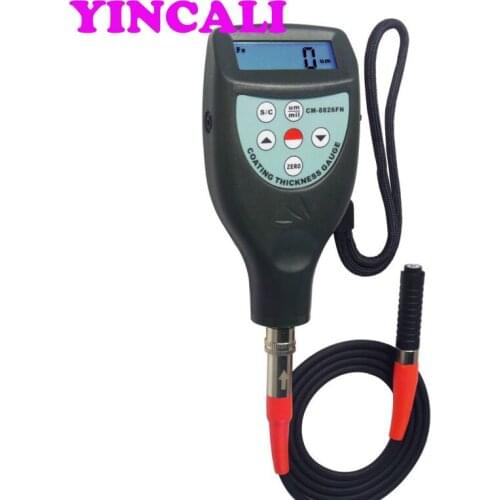 Fast Shipping Coating Thickness Meter Gauge CM-8826FN High Resolution F&NF Type Portable Digital Coating Thickness Tester