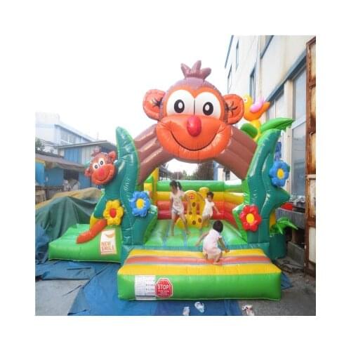 Kids commercial inflatable trampoline with CE/UL blower YLW-bouncer 178