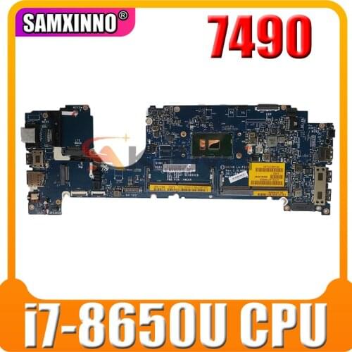 FOR Dell Latitude 7490 Laptop Motherboard CWDR5 0CWDR5 CN-0CWDR5 W/ i7-8650U CPU LA-F322P DDR4 100% working