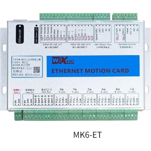 Engraving machine controller CNCMACH3 control card Engraving machine motion control card Ethernet interface board 4 axis
