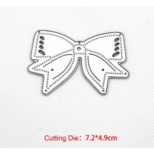 Metal Cutting Dies For Scrapbooking Stencils BOW EMBOSSING DIES CUT DIY Album Cards Decoration Embossing Folder Die Cuts