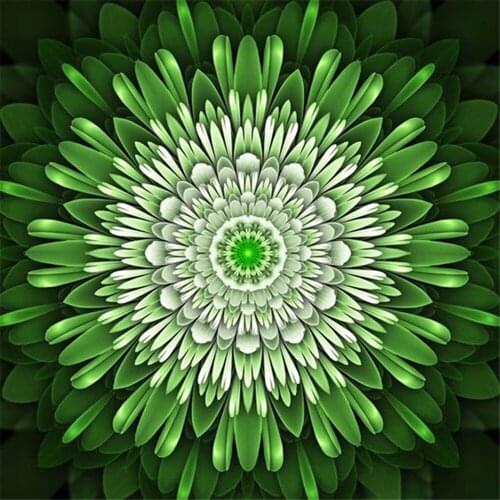 Mandala Religion DIY Cross Stitch 11CT Embroidery Kits Needlework Craft Set Cotton Thread Printed Canvas Home Decoration Sell