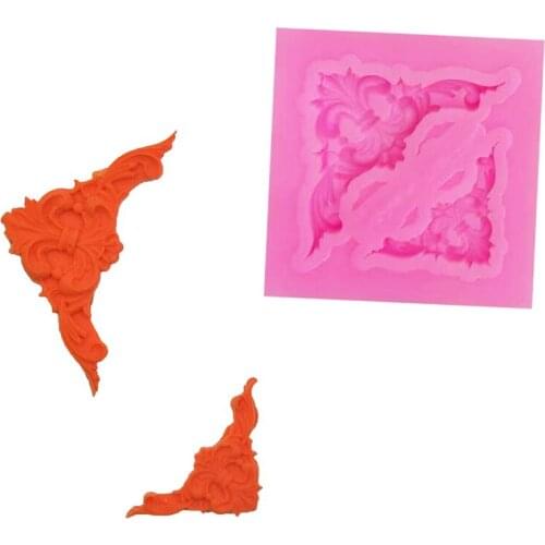 1PCS European 3D Craft Relief Chocolate confectionery Silicone Mold Fondant Cake Moulds Kitchen Decorating DIY Tools