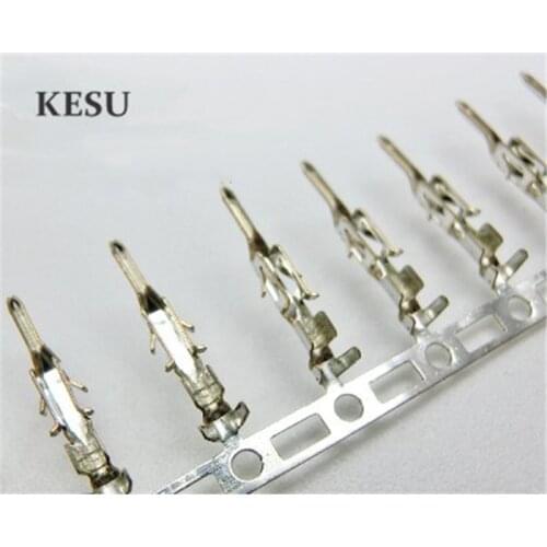 500PCS 3.0 mm Micro-Fit 3.0 Connector Crimp Terminal male Tin (Sn) Plated Phosphor Bronze Contact 20-24 AWG Cross Molex 43031