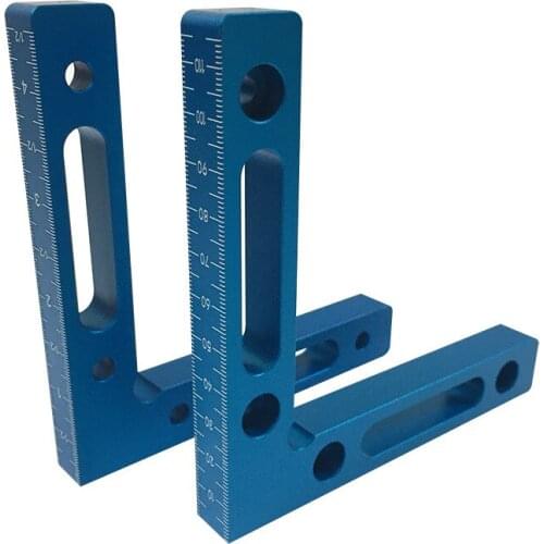 90 Degree Positioning Squares Corner Tool Right Angle Clamps Aluminium Alloy For Picture Frame Box Woodworking Carpenter