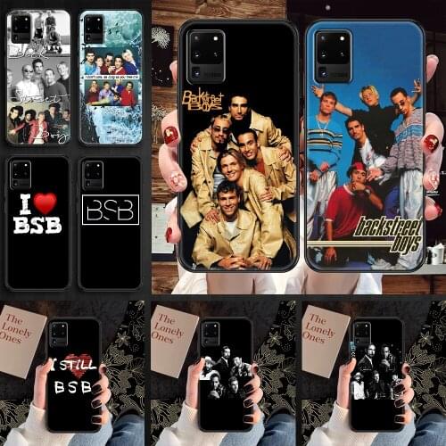 Backstreet Boys Phone case For Samsung Galaxy Note 4 8 9 10 20 S8 S9 S10 S10E S20 Plus UITRA Ultra black pretty cover luxury