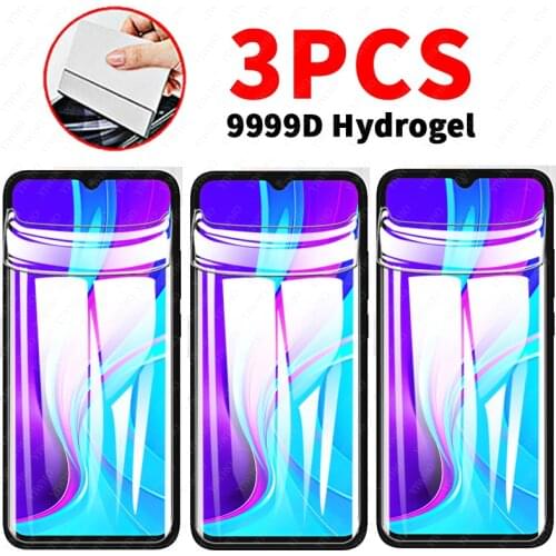 3PCS Hydrogel soft Film For xiaomi redmi 9c NFC 9i 9a on redmy redme9cNFC redmi9 a c 9cNFC screen protector not tempered Glass