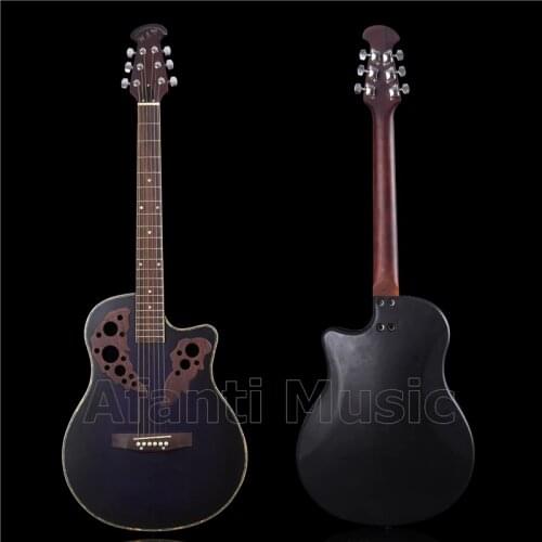 HOT! Afanti Music Super Roundback/ Carbon Fiber Back & Side Acoustic guitar (ANT-053)