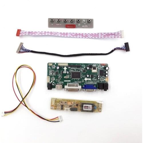M.NT68676.2A LCD Controller Board with VGA DVI Audio HDMI-compatible for 15inch 1024x768 CLAA150XP01 LCD LVDS PANEL